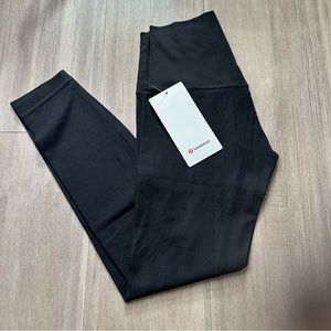 Lululemon Align Pant Ribbed HR 25” - Black